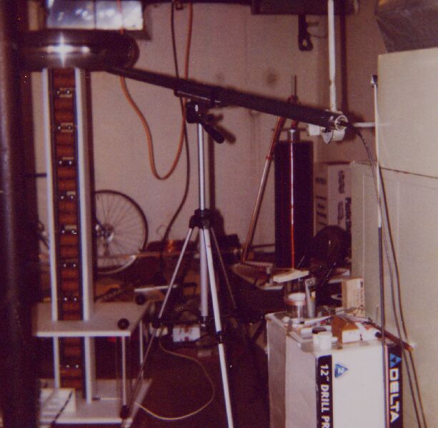 Oscilloscope probe with Marx generator.